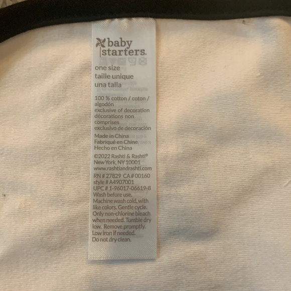 Rashti Baby & Rashti Kids - Baby Starters - My First New Year's Bib - NWT - Picture 13 of 16